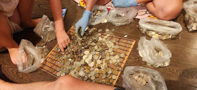 Семья из Череповца за 16 лет накопила 166 кг монет