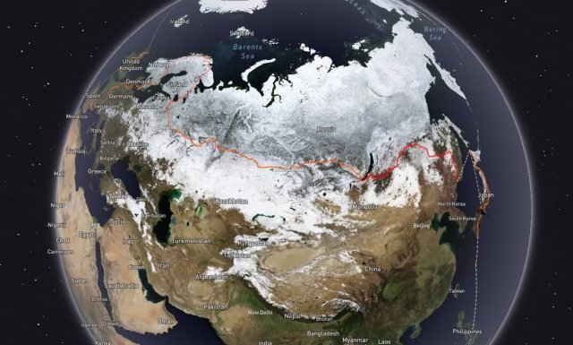 Руслан Шакин в одиночку пробежал вокруг свет: преодолел расстояния равное длине экватора (2 фото + 2 видео)
