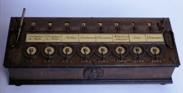 Паскалин — первый в мире калькулятор, 1642-1644 годы
