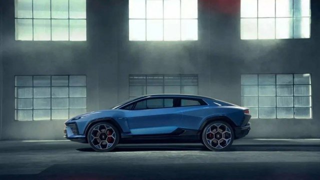 Lamborghini и их концепт электрического кроссовера Lanzador.