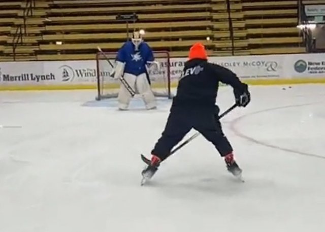 Вот это техника в хоккее