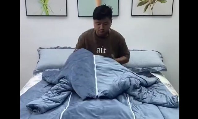 Прекрасное одеяло для настоящих лежебок