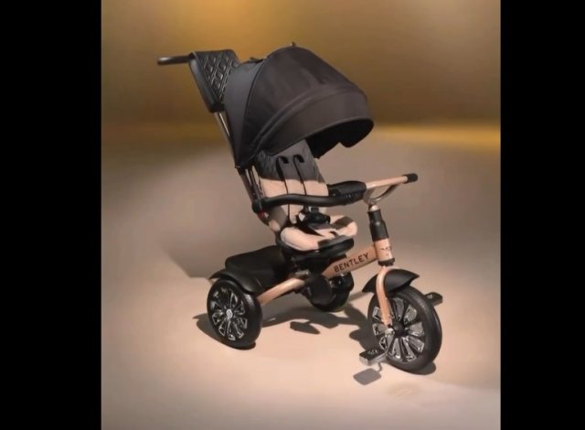 Bentley выпустили трехколесный детский велосипед