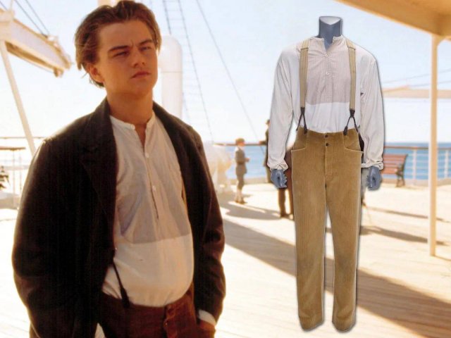 Одежду Леонардо ДиКаприо из фильма &quot;Титаник&quot; выставили на аукцион