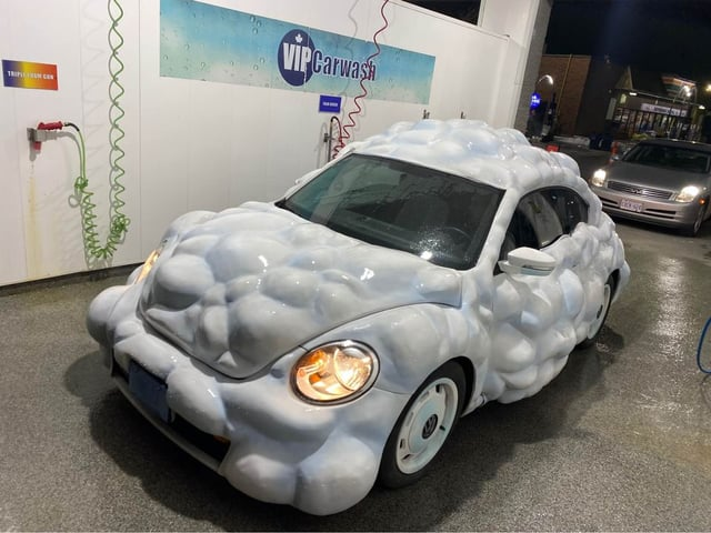 Пузырьковый автомобиль