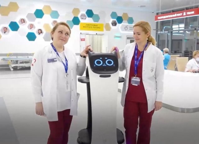 В больницах России начали работать робокошки