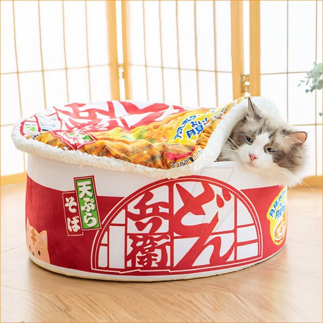 Модный Кот Эко-Лежак (кроватка) для кошек и собак Блюдце