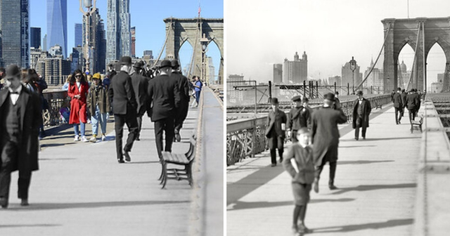 Бруклинский мост, Нью-Йорк, 2022/1899