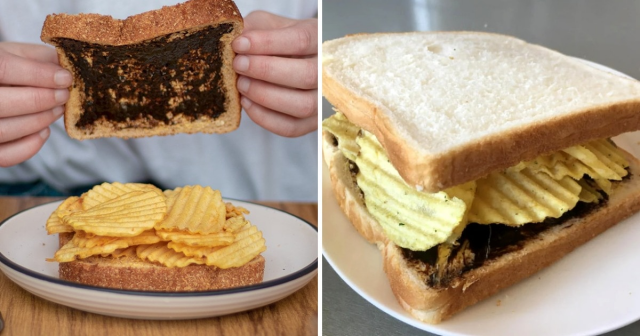 Сэндвич с пастой «Мармайт» и чипсами (Новая Зеландия) — 9 место
