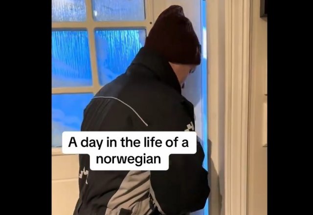 Один день из жизни норвежца