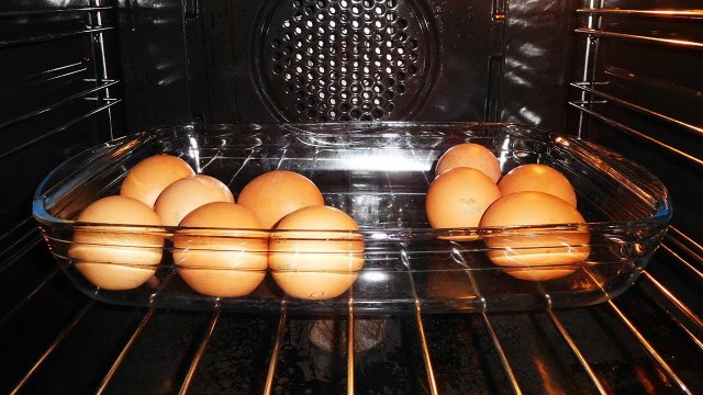яйца в духовке