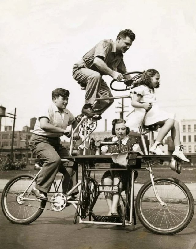 семейный велосипед