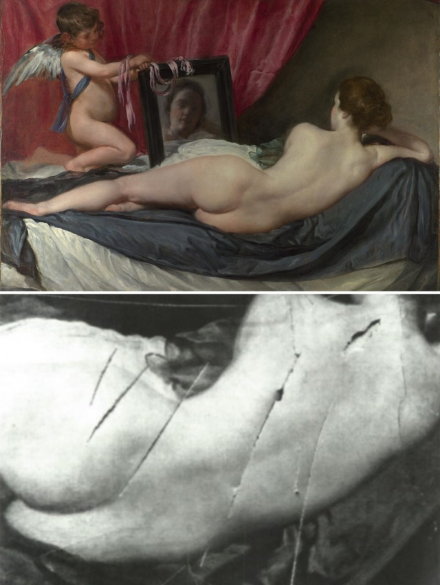 «Венера с зеркалом», Диего Веласкес