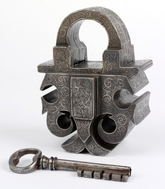 Замок и ключ, Германия, 1580-е годы