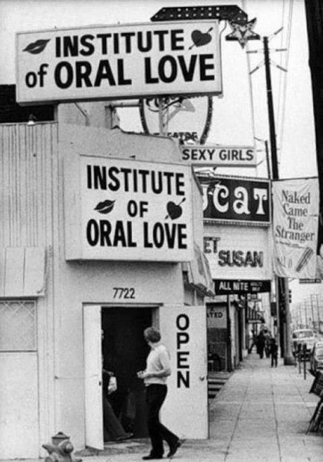 Институт Оральной любви. Лос-Анджелес. США. 1976 год.