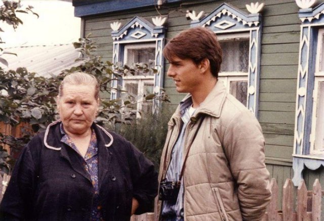 Архив дня: Том Круз  и его жена Мими Роджерс в СССР в мае 1988 года