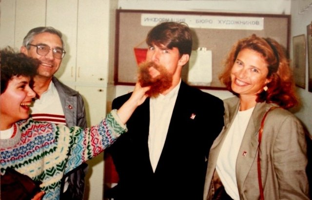 Архив дня: Том Круз  и его жена Мими Роджерс в СССР в мае 1988 года