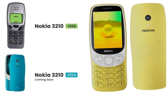 Nokia перезапустит знаменитый телефон 3210 (фото)