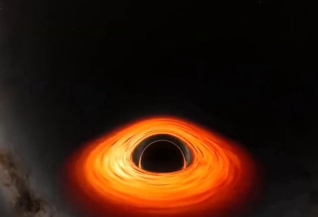 В NASA показали, что будет если попасть в чёрную дыру