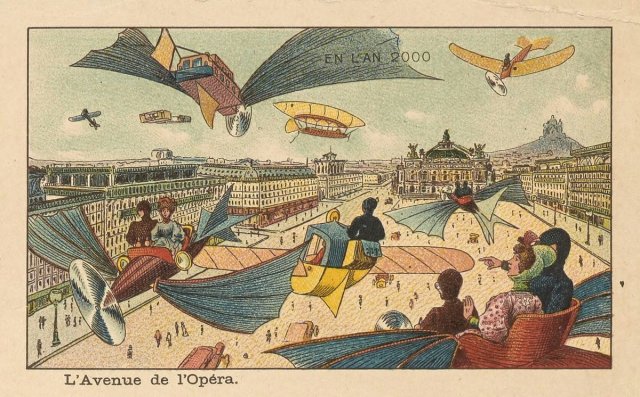Фантазии о летающих автомобилях, доступных каждому, существовали уже в конце 19 века