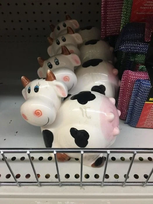 Дизайнер никогда не видел корову