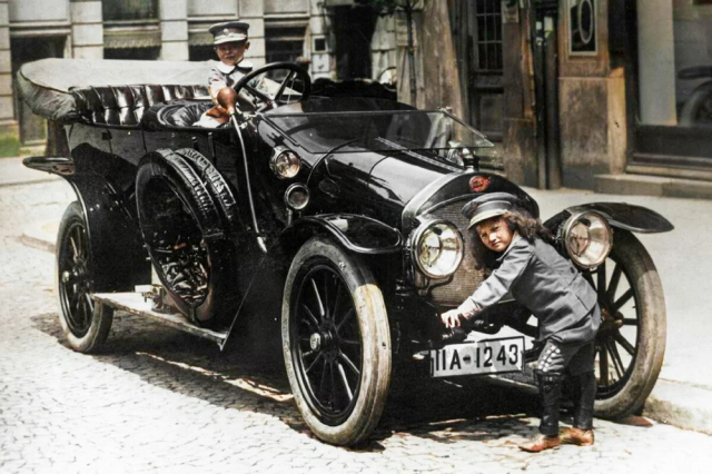 Самая первая модель автомобиля Audi, 1910 год