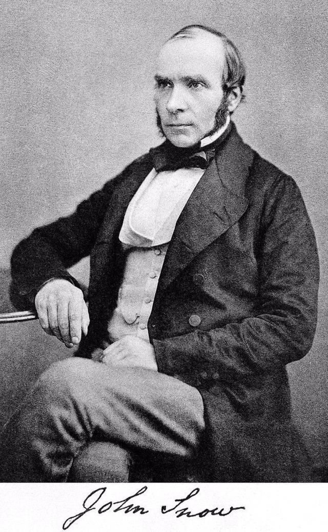 Джон Сноу - английский врач 19 века, который в одиночку раскрыл причины эпидемии Холеры