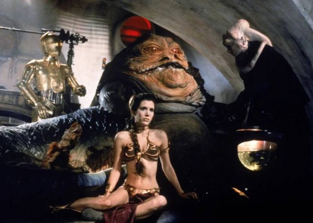 Золотое бикини принцессы Леи из «Звездных войн» продали за 15 миллионов (2 фото)