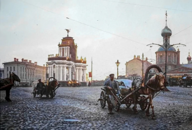 Исторические фотографии дореволюционной Москвы