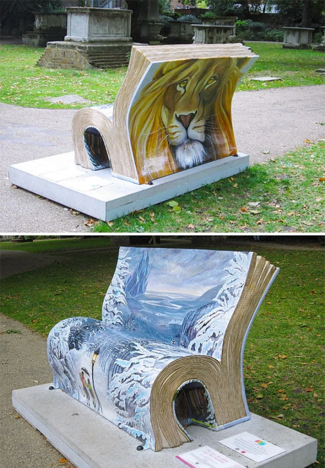 Литературные скамейки Литературные скамейки
