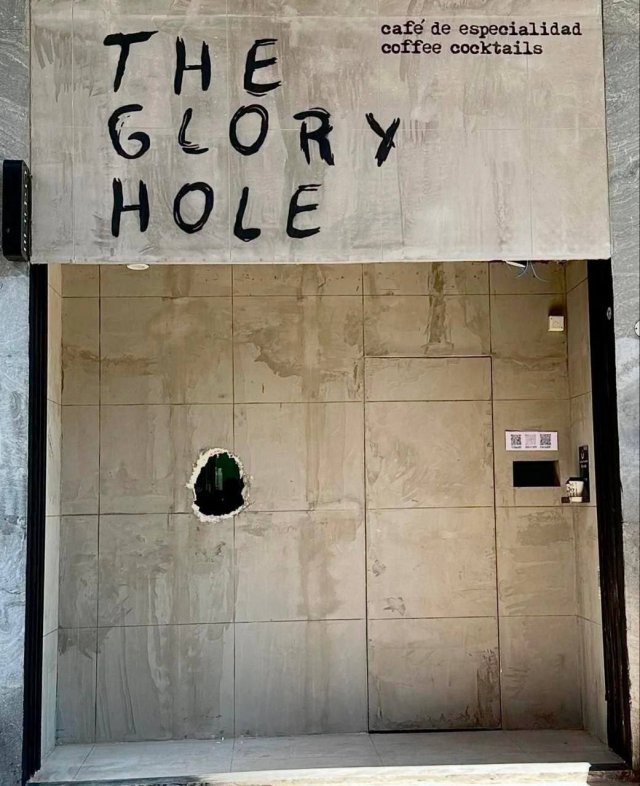 The Glory Hole: оригинальная кофейня в Аргентине (4 фото + видео)