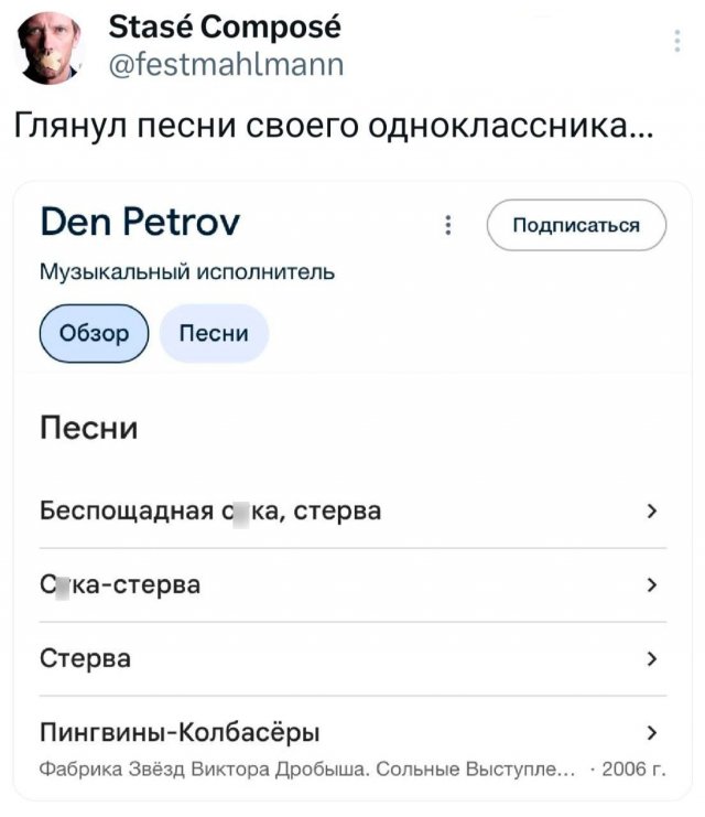 Подборка забавных твитов обо всем