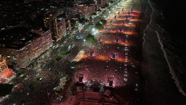 Леди Гага выступила для 2,6 млн человек