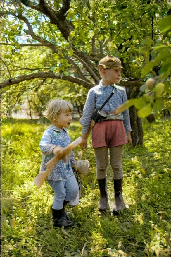 Лето в Козловке, 1970-е годы. Лето в Козловке, 1970-е годы.