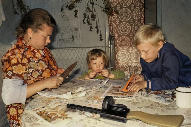 Лето в Козловке, 1970-е годы. Лето в Козловке, 1970-е годы.