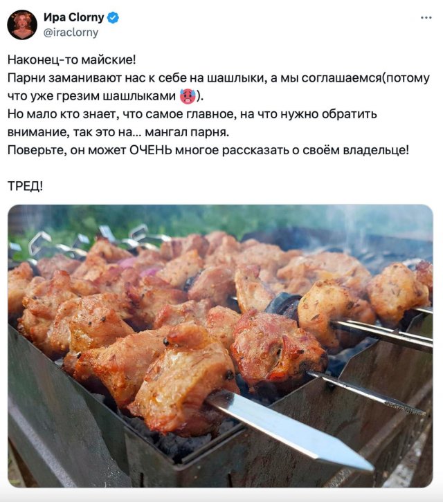 Какой у тебя мангал