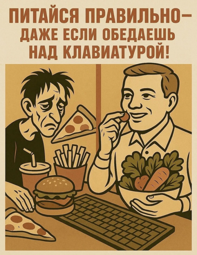 Как могли бы выглядеть советские мотивационные плакаты в наши дни