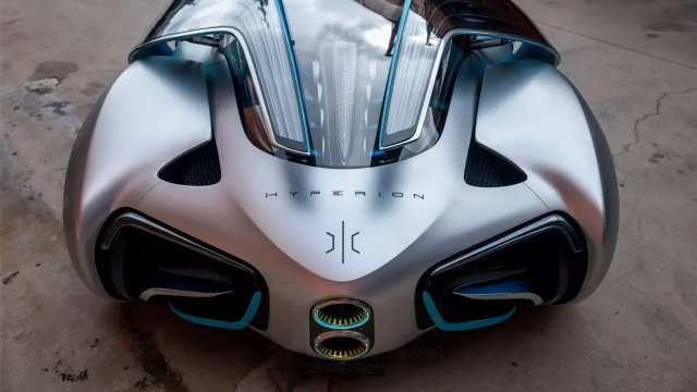 В Сети показали удивительный водородный гиперкар Hyperion XP-1