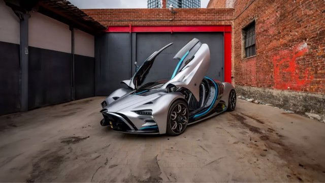 В Сети показали удивительный водородный гиперкар Hyperion XP-1