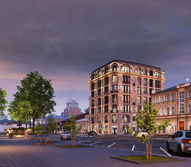 Новый жилой дом «La Belle Maison» на Большой Полянке