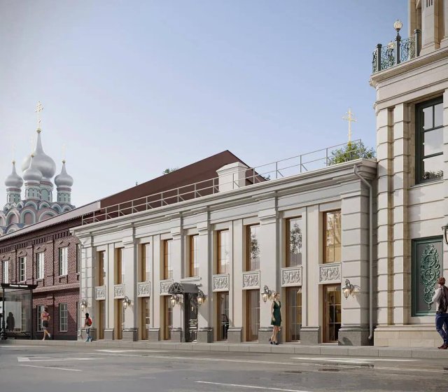 Новый жилой дом «La Belle Maison» на Большой Полянке