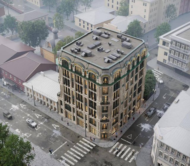 Новый жилой дом «La Belle Maison» на Большой Полянке