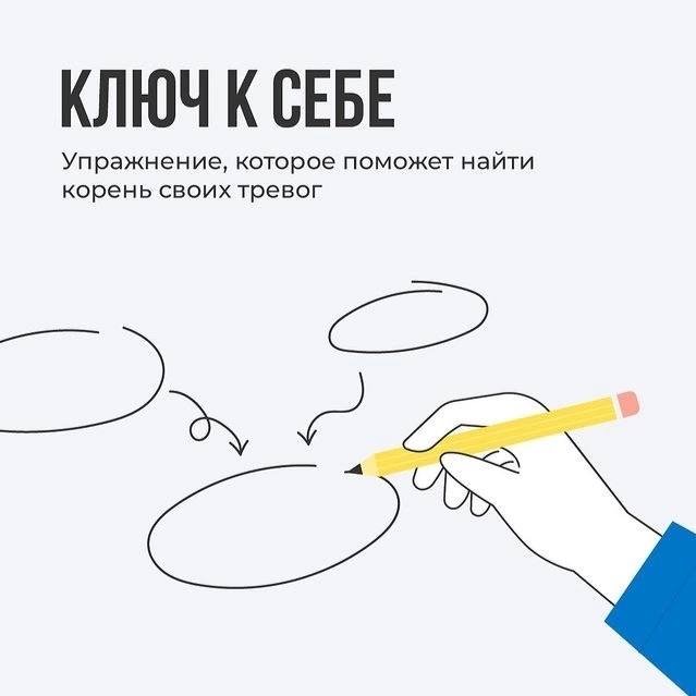 Упражнение, которое поможет найти корень своих тревог