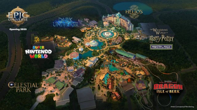 В Орландо открылся Epic Universe - расширенный парк Universal