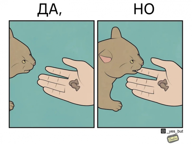 Ироничный комикс о двойных стандартах от художника Антона Гудима
