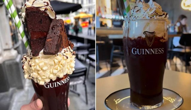 Бар в Лондоне представил первый в мире молочный коктейль с Guinness