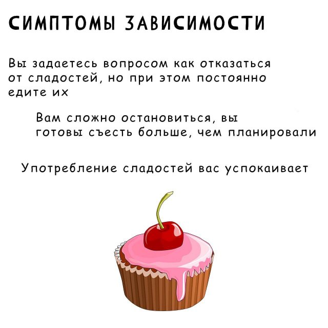 Как побороть зависимость от сладкого