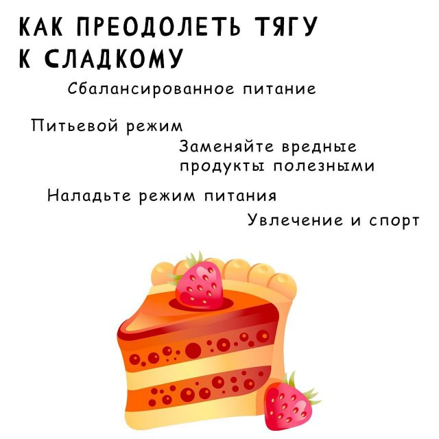 Как побороть зависимость от сладкого