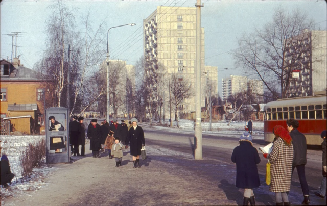 Ностальгические фотографии Москвы 1971 года Ностальгические фотографии Москвы 1971 года