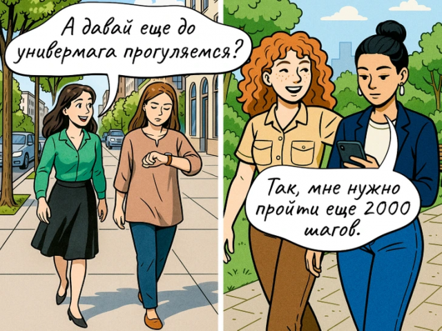 Мы начали по-другому относиться к прогулкам Мы начали по-другому относиться к прогулкам